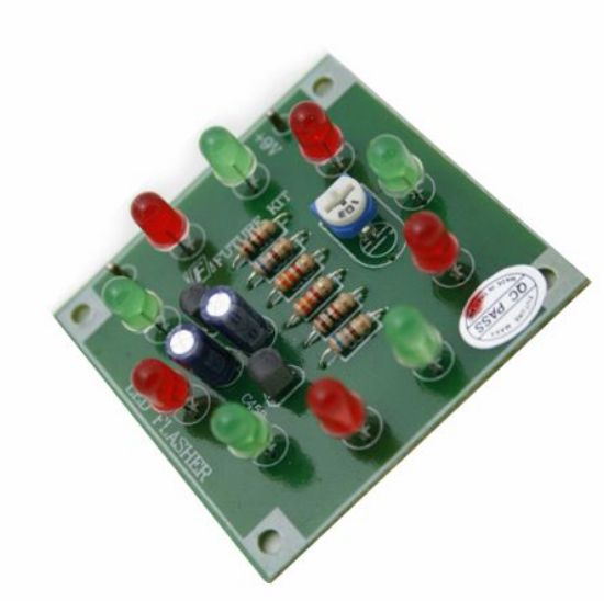 Picture of TEN LED FLASHER STRAIGHT PATTERN KIT 9-12VDC