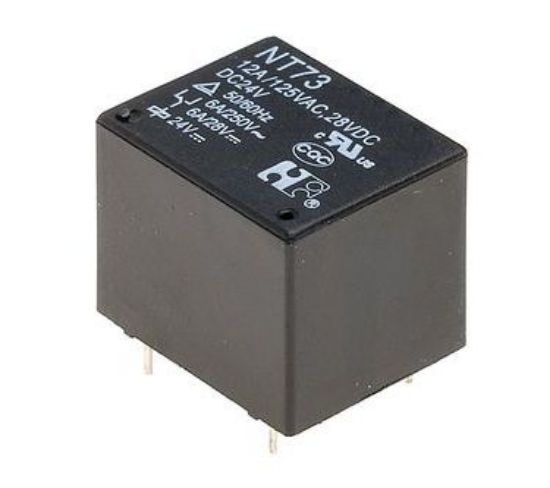 Picture of RELAY SPDT 10A 24VDC RECT 5PIN
