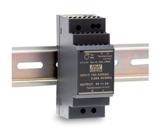 Picture of POWER SUPPLY D/R SLIM I=220VAC O=5VDC 3A