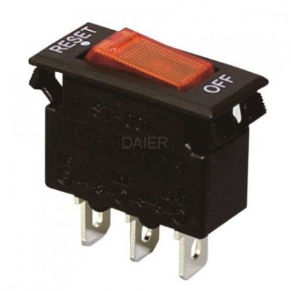 Picture of MINIATURE ILLUMINATED CIRCUIT BREAKER 15A