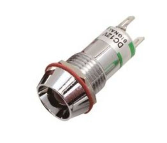 Picture of 5MM LED INDICATOR 12VDC YELLOW
