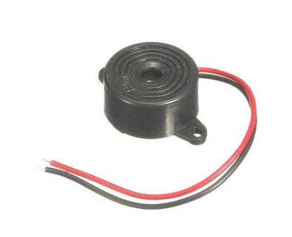 Picture of BUZZER 3-24DC D=23mm LEADS BLACK 85dB P/MNT - DEBULK