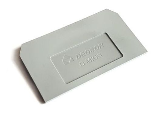 Picture of DIN RAIL END-PLATE / COVER FOR MKK1 FUSED TERMINAL