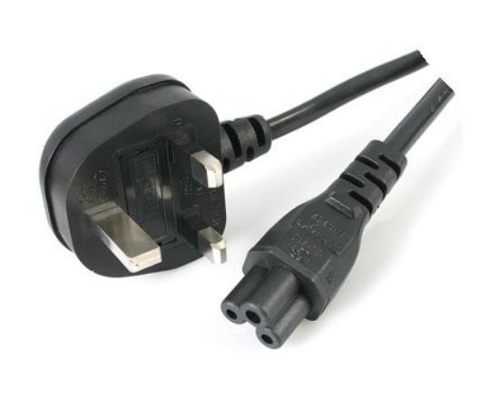 Picture of LEAD BT PLUG TO CLOVER SOCKET 1.5m BLACK