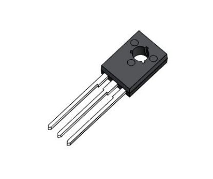 Picture of NPN TRANSISTOR TO126 45V 1A