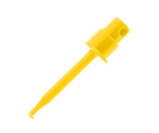 Picture of HOOK TYPE TEST CLIP YELLOW 250VAC 1A 55mm