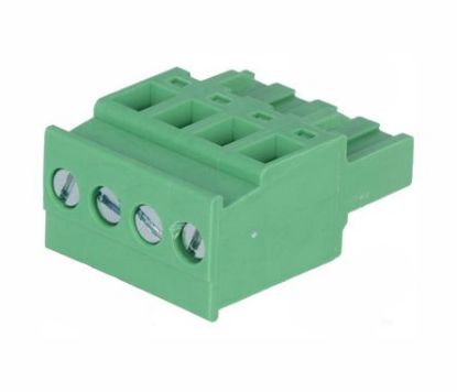 Picture of SOCKET STR IN-LINE 4-WAY P=5.00 PLUG-IN