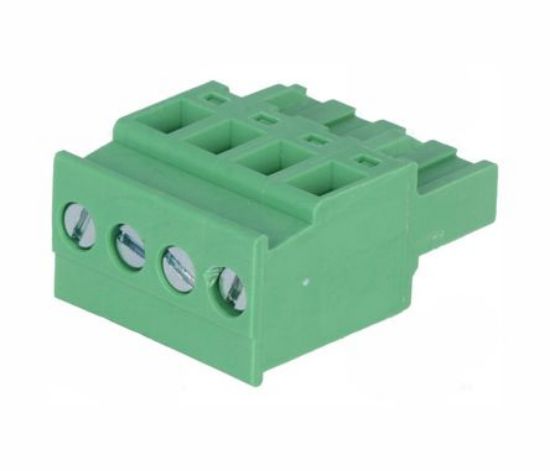 Picture of SOCKET STR IN-LINE 4-WAY P=5.00 PLUG-IN