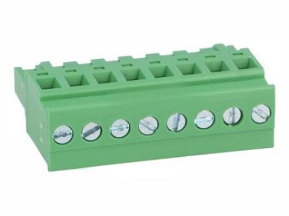 Picture of SOCKET STR IN-LINE 8-WAY P=5.00 PLUG-IN