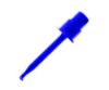 Picture of HOOK TYPE TEST CLIP BLUE 250VAC 1A 55mm