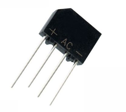 Picture of BRIDGE RECT SIL +AA- 1KV 1.5A