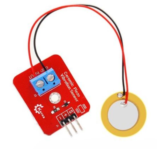 Picture of PIEZO VIBRATION SENSOR / TRANSDUCER BOARD