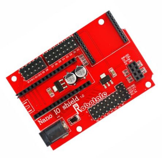 Picture of ARDUINO NANO I/O BREAKOUT SHIELD