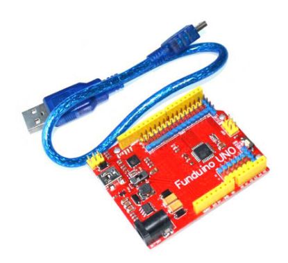 Picture of FUNDUINO UNO ATMEGA328P DEVELOPMENT BOARD 3V3