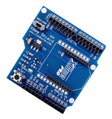 Picture of XBEE / WIRELESS CONTROL V03 SHIELD BOARD