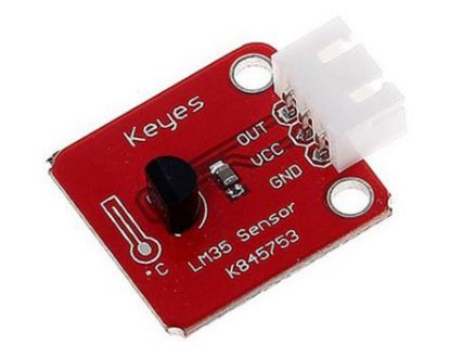 Picture of LM35 TEMPERATURE SENSOR DEVELOPMENT BOARD