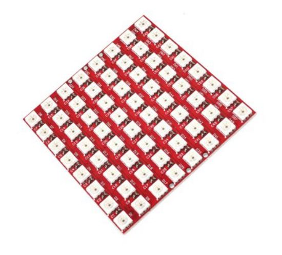 Picture of 2812-8X8 Full COLOR RGB / LED MODULE (RED PCB)