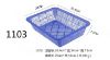 Picture of PREPARATION PLASTIC BASKET 240x324x75 GREEN