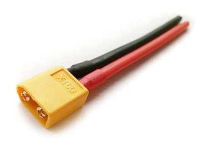 Picture of BATTERY CONNECTOR PLUG / MALE W/WIRES