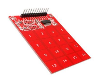 Picture of 16-KEY CAPACITIVE TOUCH KEYPAD