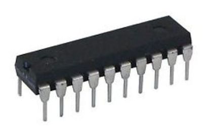 Picture of IC DIP OCTAL FLIP-FLOP 20 PIN
