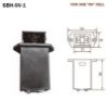 Picture of PANEL MOUNT 9V BATTERY / CELL HOLDER