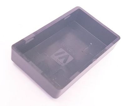 Picture of POTTING BOX ABS 55x30x10mm BLACK NO-COVER