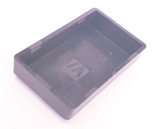 Picture of POTTING BOX ABS 55x30x10mm BLACK NO-COVER