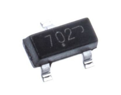 Picture of SMD N-C FET SOT-23 60V 0A115 - MARKING=702