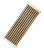 Picture of RPI B+ GPIO 40P RAINBOW, PLUG-IN, FLAT CABLE