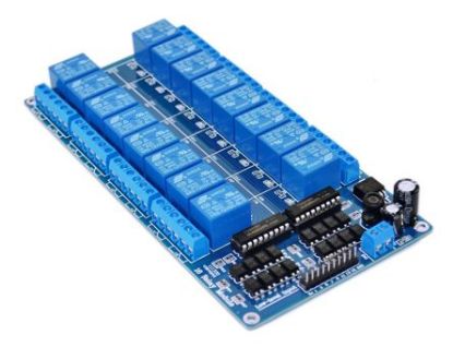 Picture of 16 WAY RELAY CONTROL OUTPUT BOARD