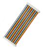 Picture of RPI B+ GPIO 40P RAINBOW, PLUG-IN, FLAT CABLE