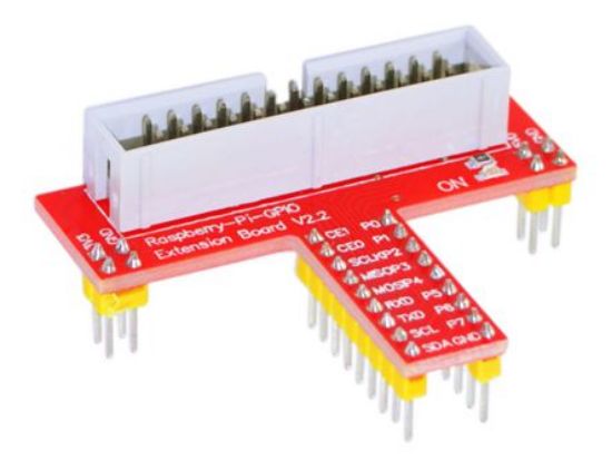 Picture of RASPBERRY PI GPIO GPIO PINBOARD /ADAPTOR BOARD