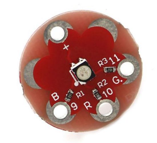 Picture of WEARABLE 3528 RGB LED MODULE fOR LILYPAD RED