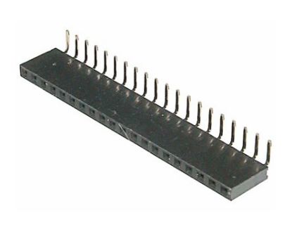 Picture of SOCKET SIL R/A 2.54 0.1 40-W