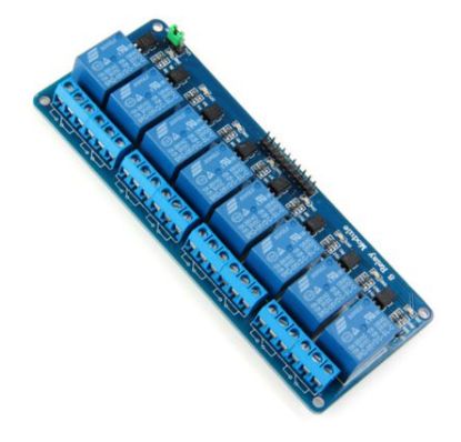 Picture of 8-CH MODULE BOARD RELAYS WITH 5V COIL