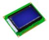 Picture of 128x64 DOTS LCD DISPLAY MODULE BLUE SCREEN