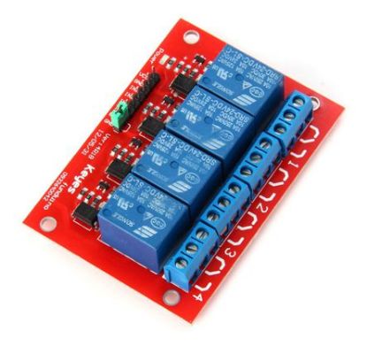 Picture of 4-CH RELAY 24V COIL INTERFACE MODULE,
