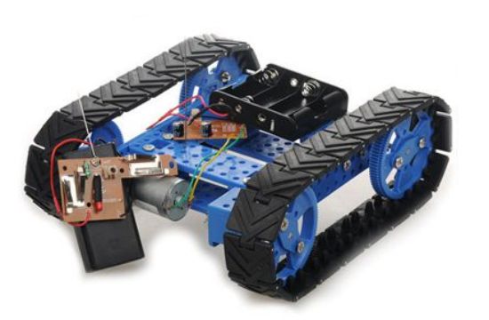 Picture of TRACKED TANK CAR KIT WITH REMOTE FOR ARDUINO
