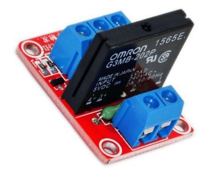 Picture of SOLID-STATE RELAY (RED) 240VAC 2A