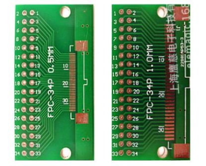 Picture of CONVERTOR BOARD FPC/FFC 34P to 2.54mm DIP