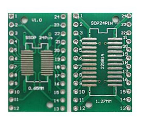 Picture of SOP24 CONVERTOR BOARD SSOP24 DIP 0.65/1.27mm