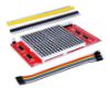 Picture of DISP LED DOTS MATRIX 16x16 W/DUPONT CABLE PIN HEADERS