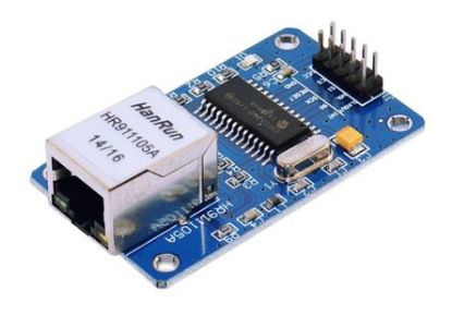 Picture of ENC28J60 ETHERNET RJ45 NETWORK MODULE / BOARD