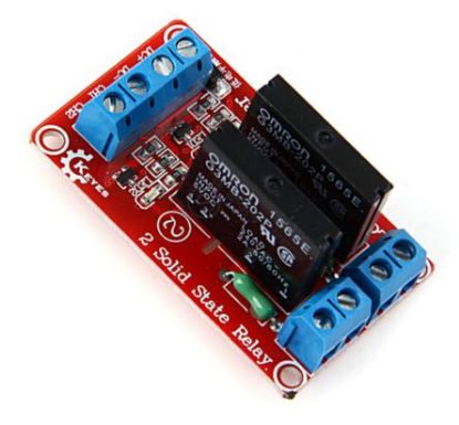 Picture of 2-CH RELAY 5V SOLID STATE (SSR)