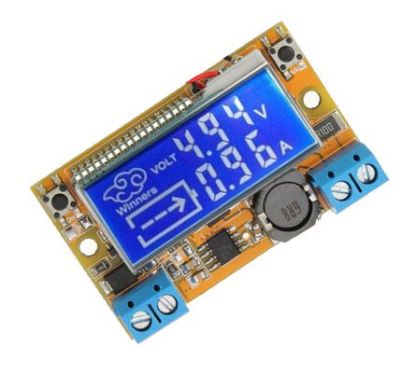 Picture of DC-DC CONVERTER  W/LCD DISPLAY I=5-23 O=0-16.5 @ 3A