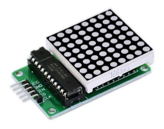 Picture of DISP LED DOTS MATRIX 8x8 CONTROL MODULE