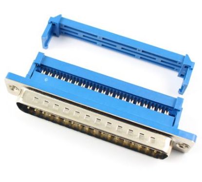 Picture of IDC PLUG D-SUB 37W METAL MNT & PLASTIC STRAIN