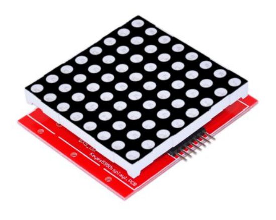 Picture of DISP LED DOTS MATRIX 8x8 DRIVER BOARD