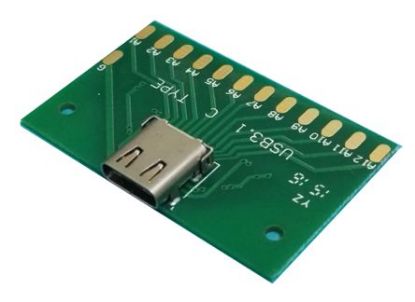 Picture of USB3.1 SOCKET TYPE-C BREAKOUT PC BOARD